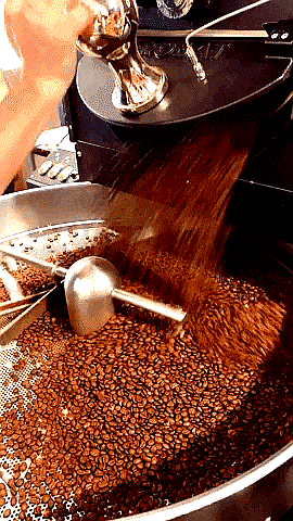 Coffee roasting process